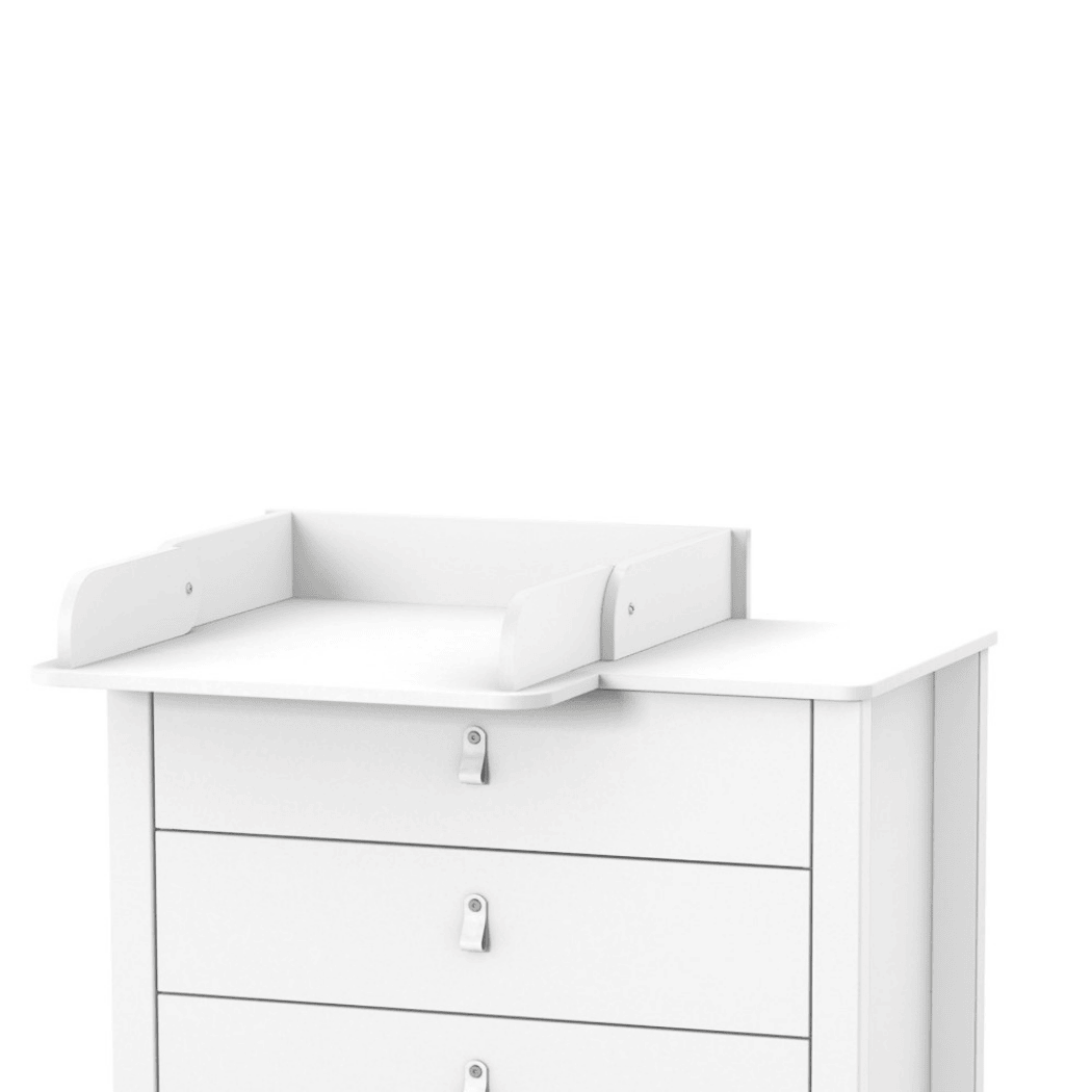 Přebalovací pult výklopný Úzký 600 Gekko Kids, Bílá